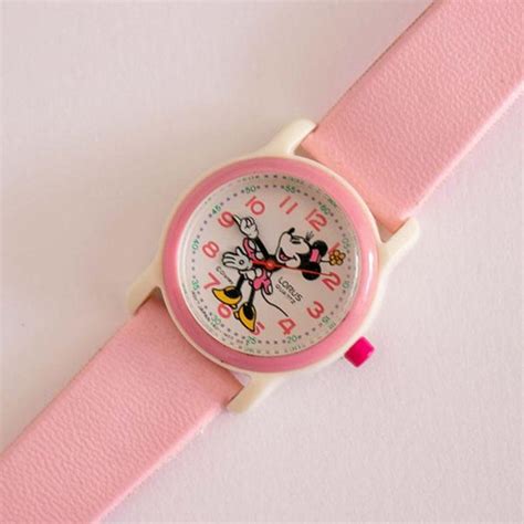 pink minnie mouse watch|vintage lorus minnie mouse watch.